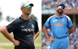 Rohit Sharma vs Rahul Dravid - comparing their captaincy stats in ODIs