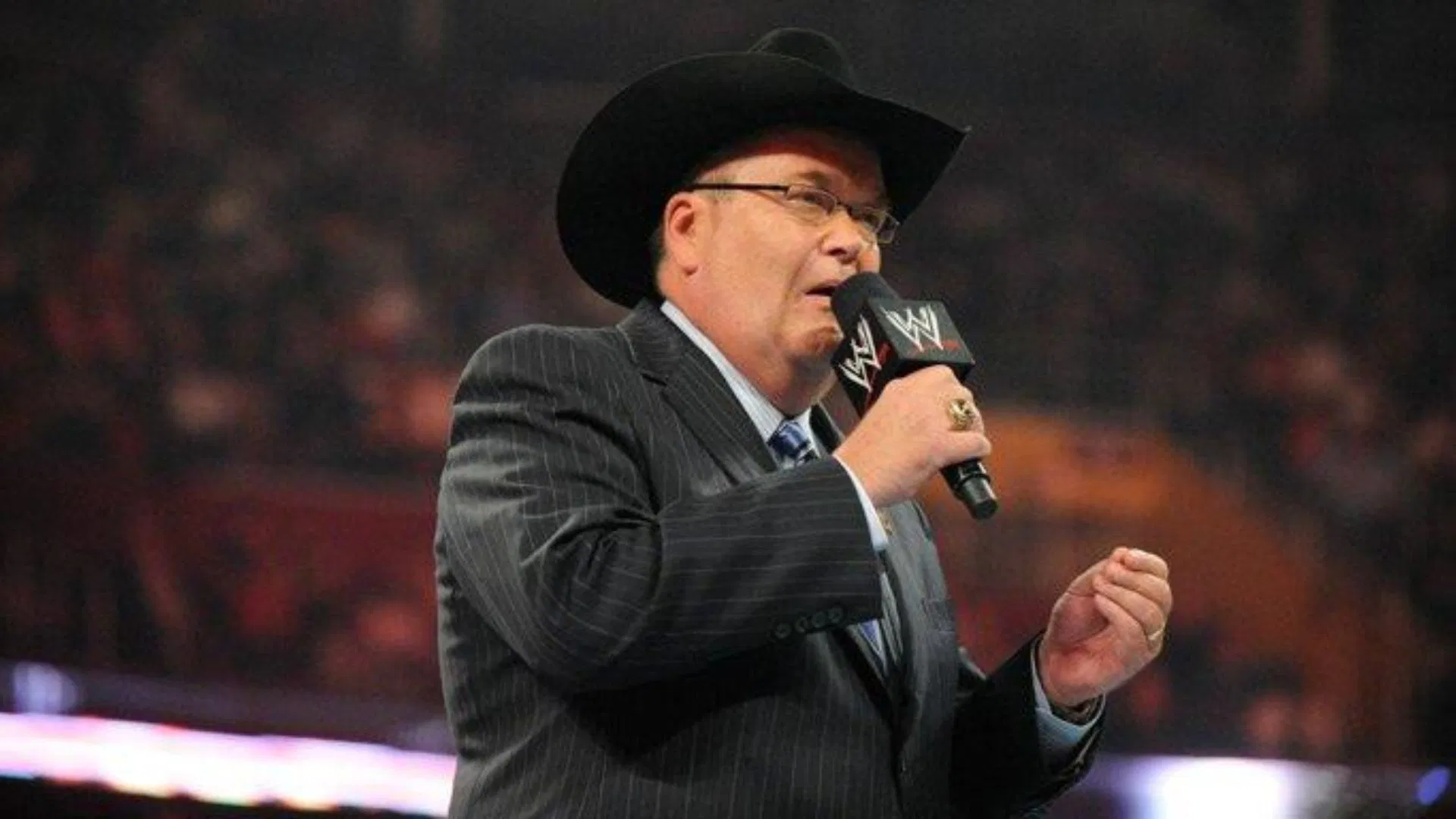 Former WWE commentator Jim Ross [Image Credit: wwe.com]