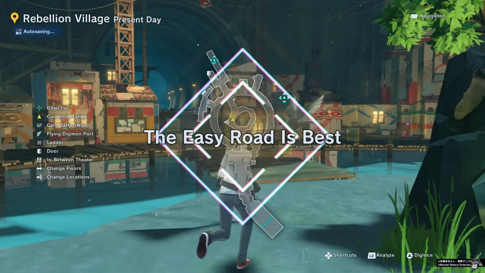 The Easy Road is Best side quest in Digimon Story Time Stranger