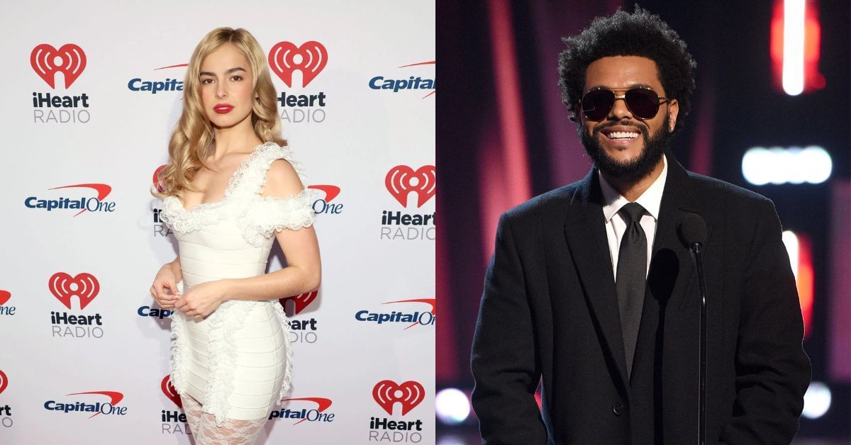 Addison Rae and The Weeknd