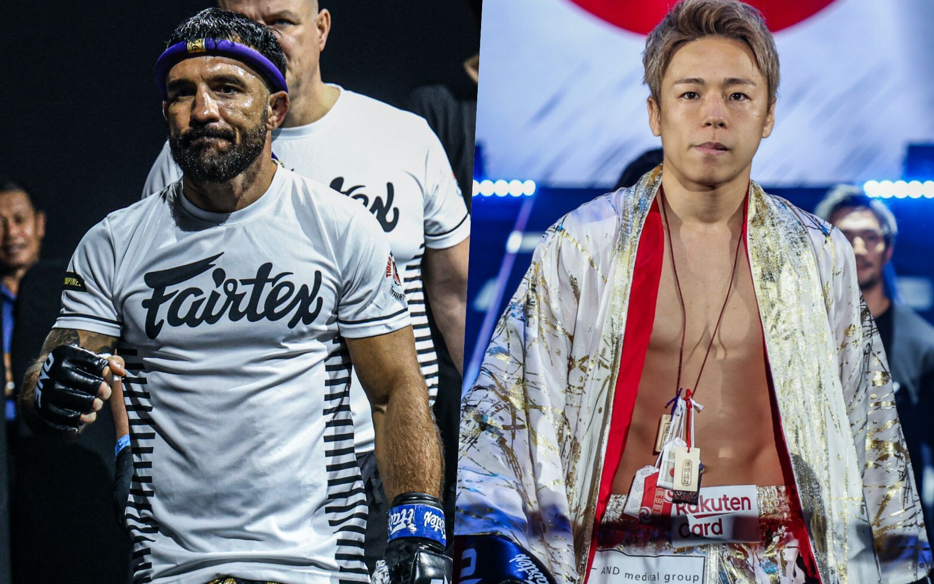 Denis Puric (L) vs Takeru (R) | Photo credit: ONE Championship