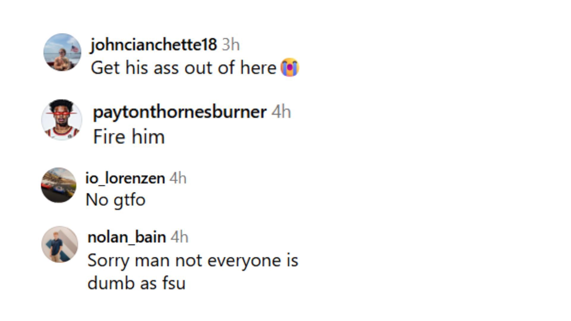 Auburn fan reactions to Hugh Freeze&#039;s press conference (Image Source: on3/Instagram)
