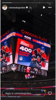 via Instagram /@celestedesjardins