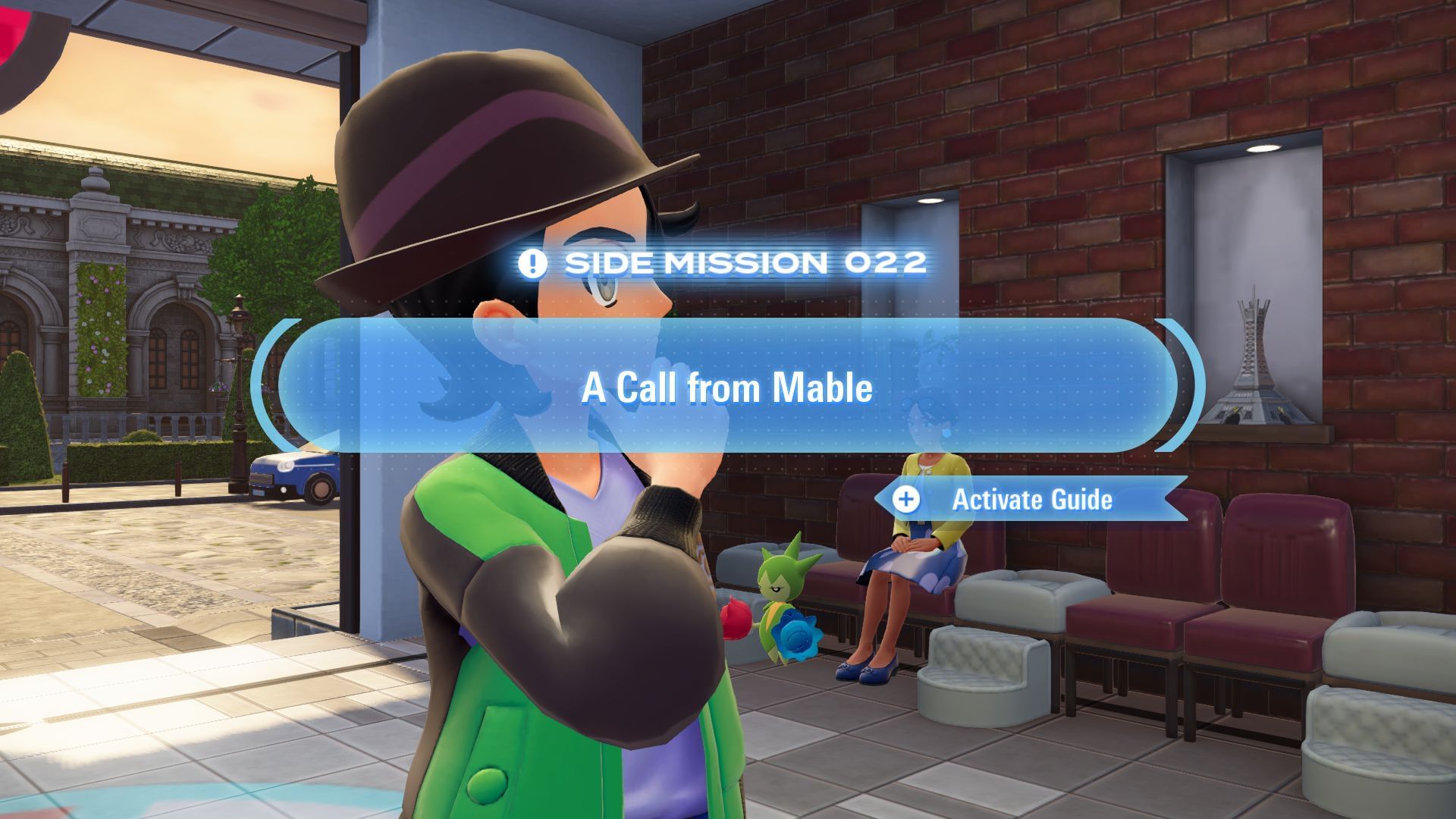 Finish this side-quest to get Squirtle (Image via The Pokemon Company)