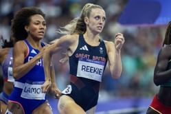British middle-distance runner Jemma Reekie ties the knot with professional racer John Adamson | PICTURES