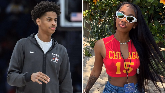 "I love you till forever": Kiyan Anthony cosies up to girlfriend Angel Bradley as she pens passionate message declaring love in loved-up snaps