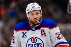 Leon Draisaitl vents disagreement against Mika Zibanejad's crucial penalty during Oilers vs. Rangers