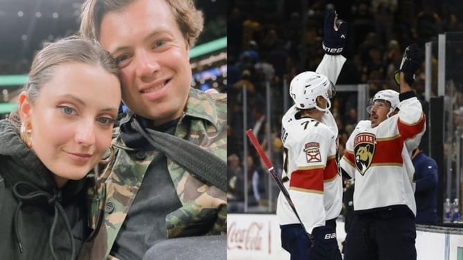 Charlie McAvoy's wife Kiley pens 5-word reaction to Brad Marchand receiving a warm welcome at TD Garden