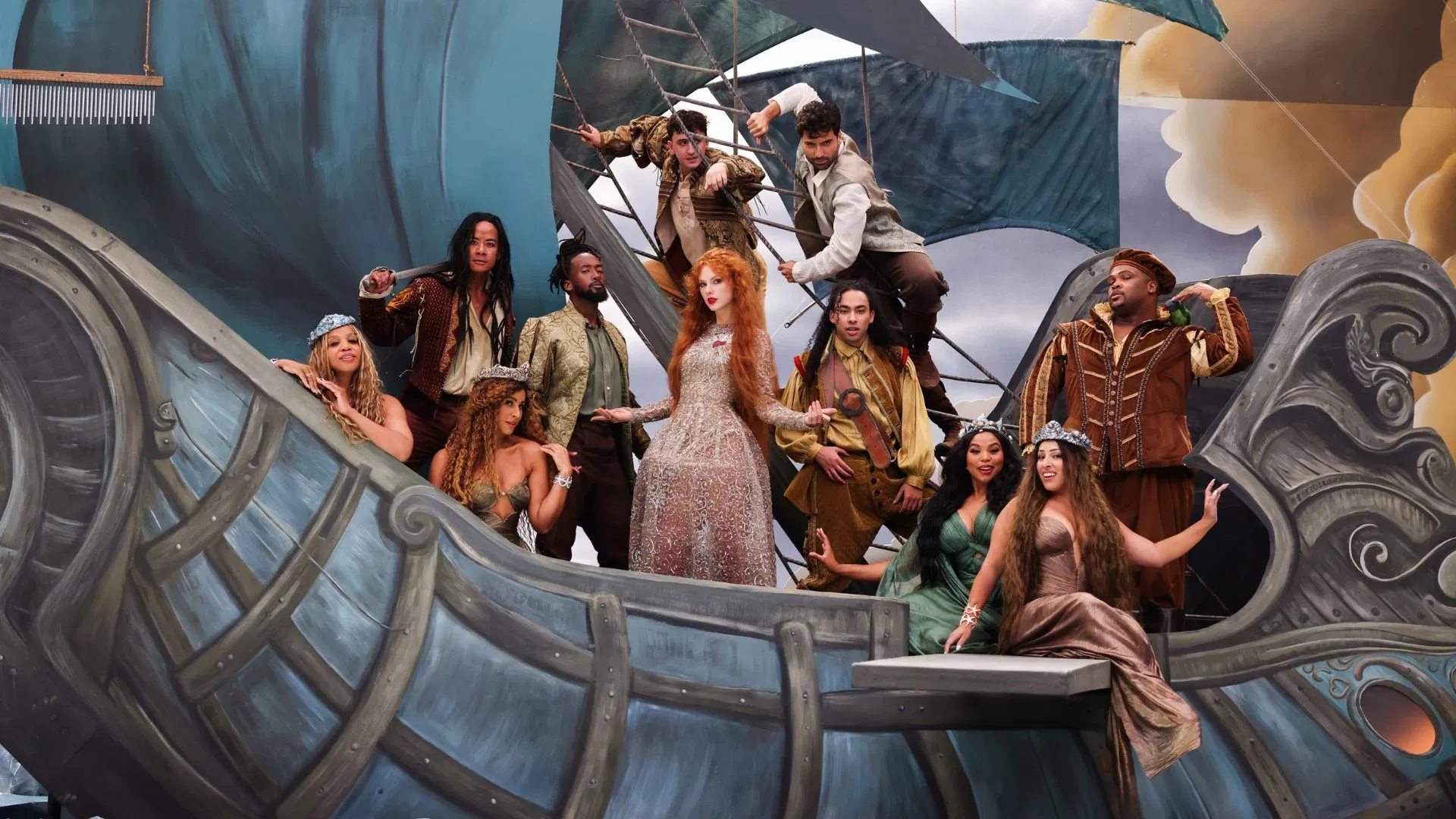 Taylor Swift&#039;s reference to The Sirens and Ulysses (1837) and Arthur Hughes&rsquo;s Ophelia (&ldquo;And He Will Not Come Back Again&quot;) (Image via X/@taylorswift13)