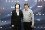 Colton Herta with his dad Bryan Herta at the St. Petersburg Premiere of HBO sports documentary "The Lionheart" - Source: Getty