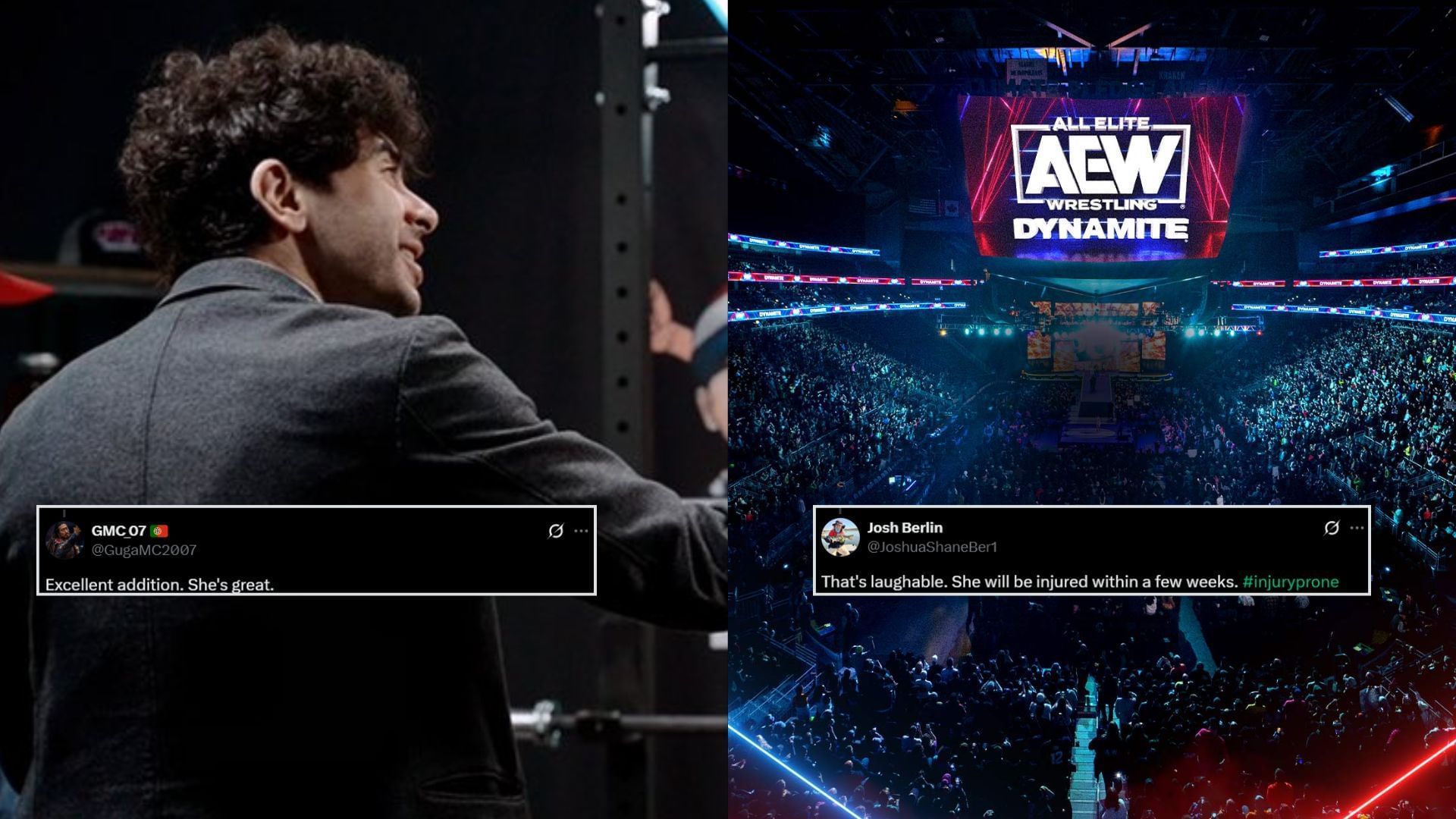 "She will be injured within a few weeks," "She's great" - Fans erupt after former WWE star surprisingly debuts in Tony Khan's AEW