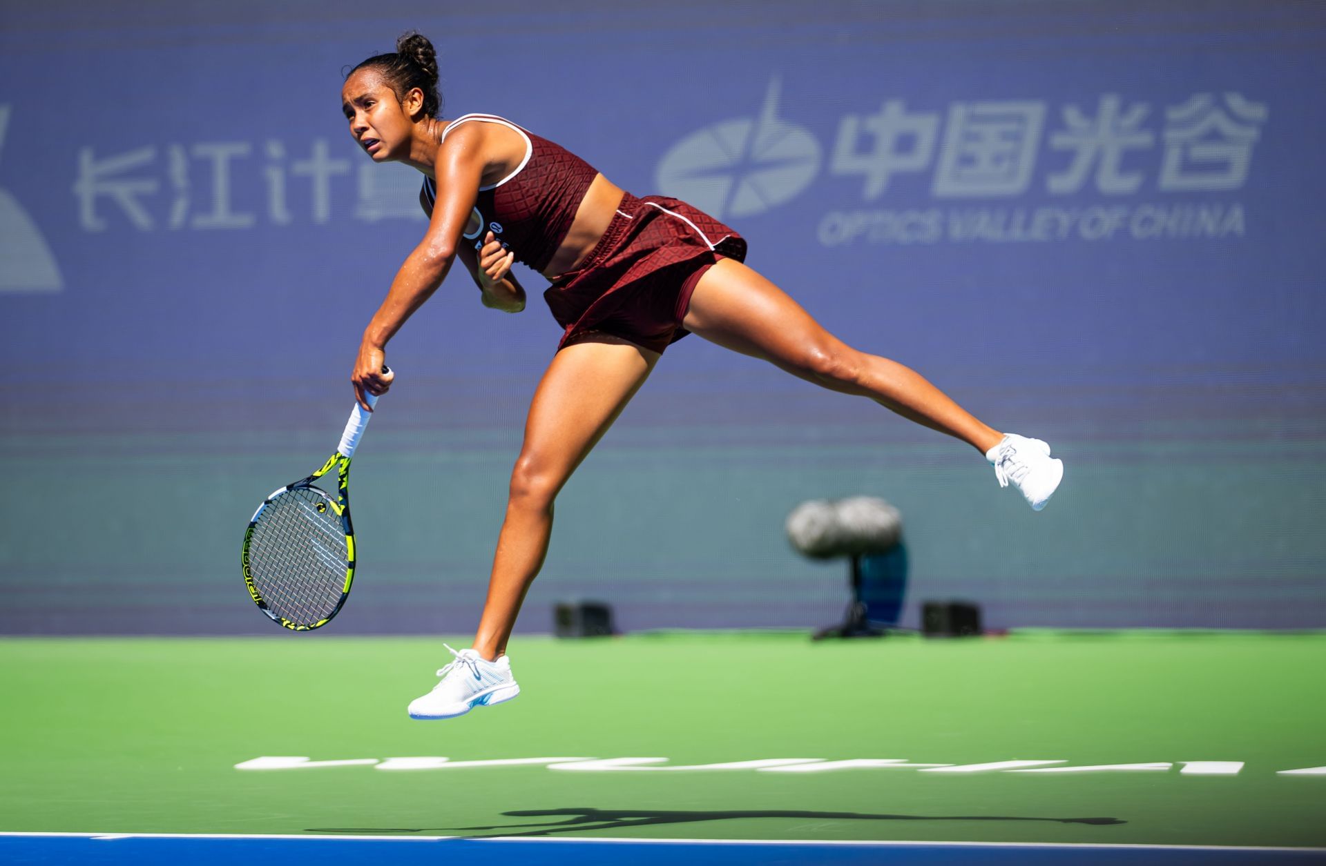 Fernandez at the 2025 Wuhan Open - Day 4 - Source: Getty