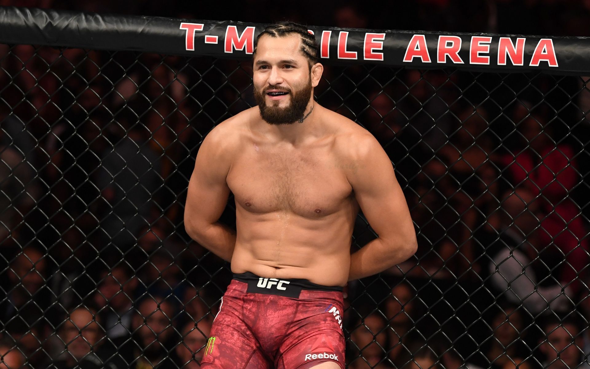Jorge Masvidal (pictured) during the UFC 239 event. [Image courtesy: Getty Images]