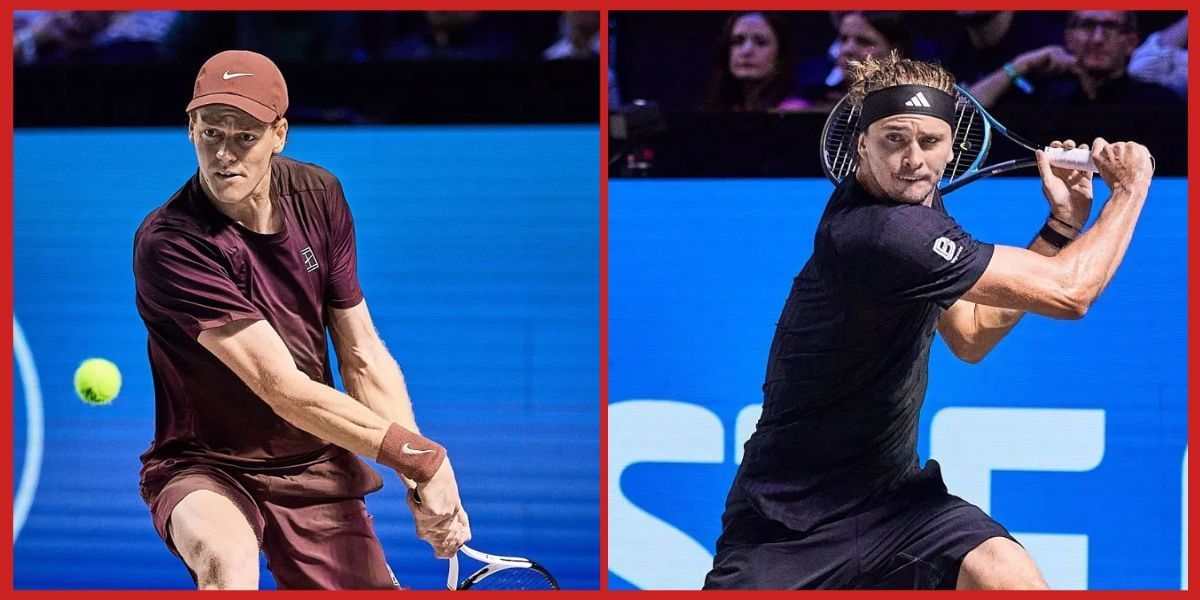 Jannik Sinner and Alexander Zverev (Source: Getty)