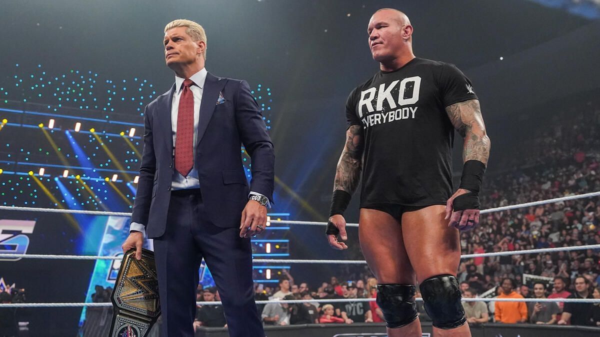 Cody Rhodes and Randy Orton on SmackDown this week [Image: WWE.com]