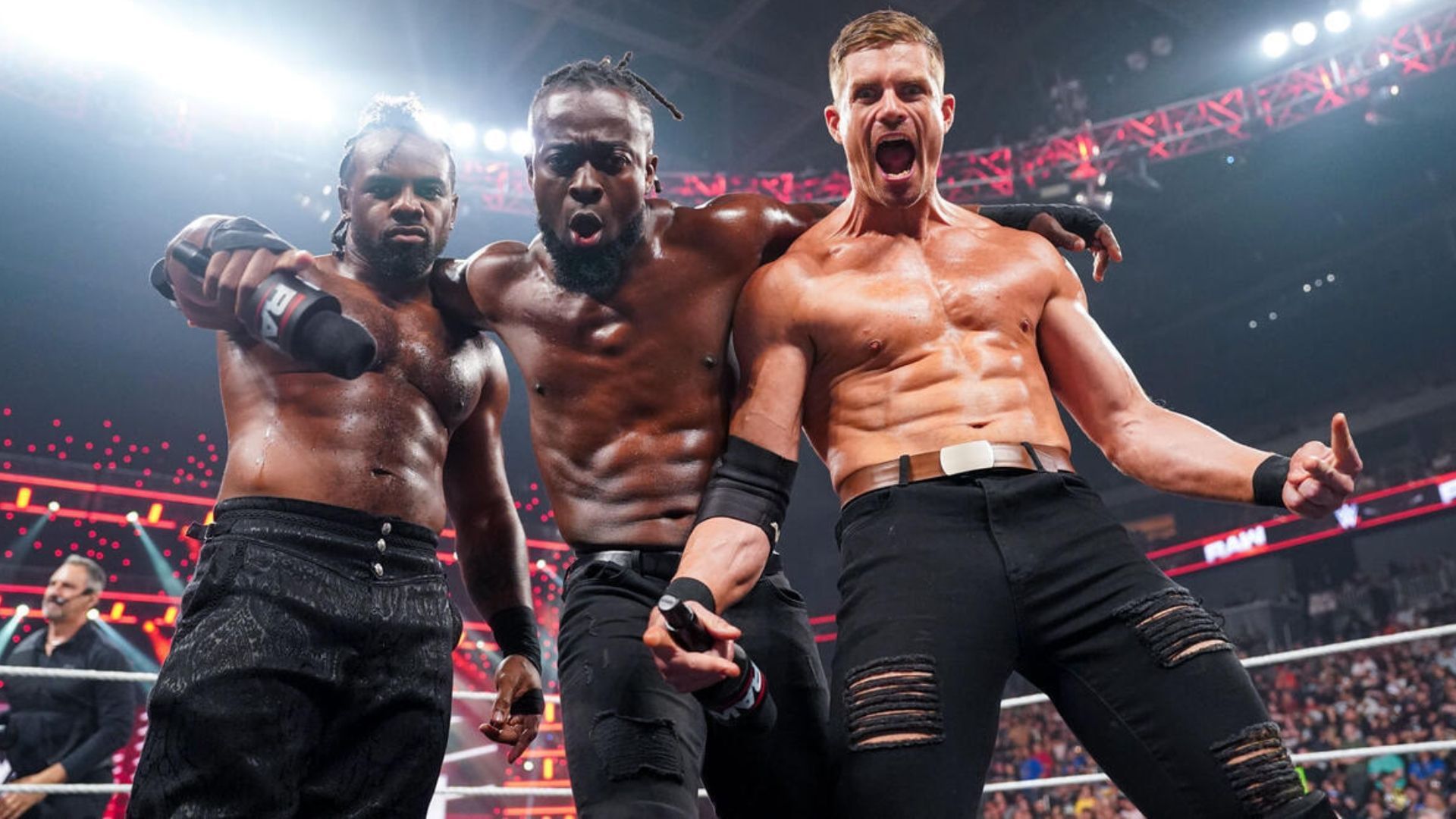Waller is aligned with The New Day on RAW. [Image credit: WWE.com]