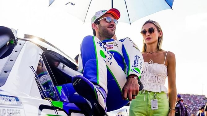 Daniel Suárez's wife Julia Piquet tells Samantha Busch about dealing with “crippling anxiety” issues