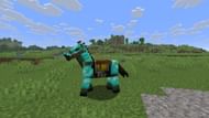 Use armor on the zombie horse during daytime to prevent it from burning (Image via Sportskeeda Gaming || Mojang Studios)