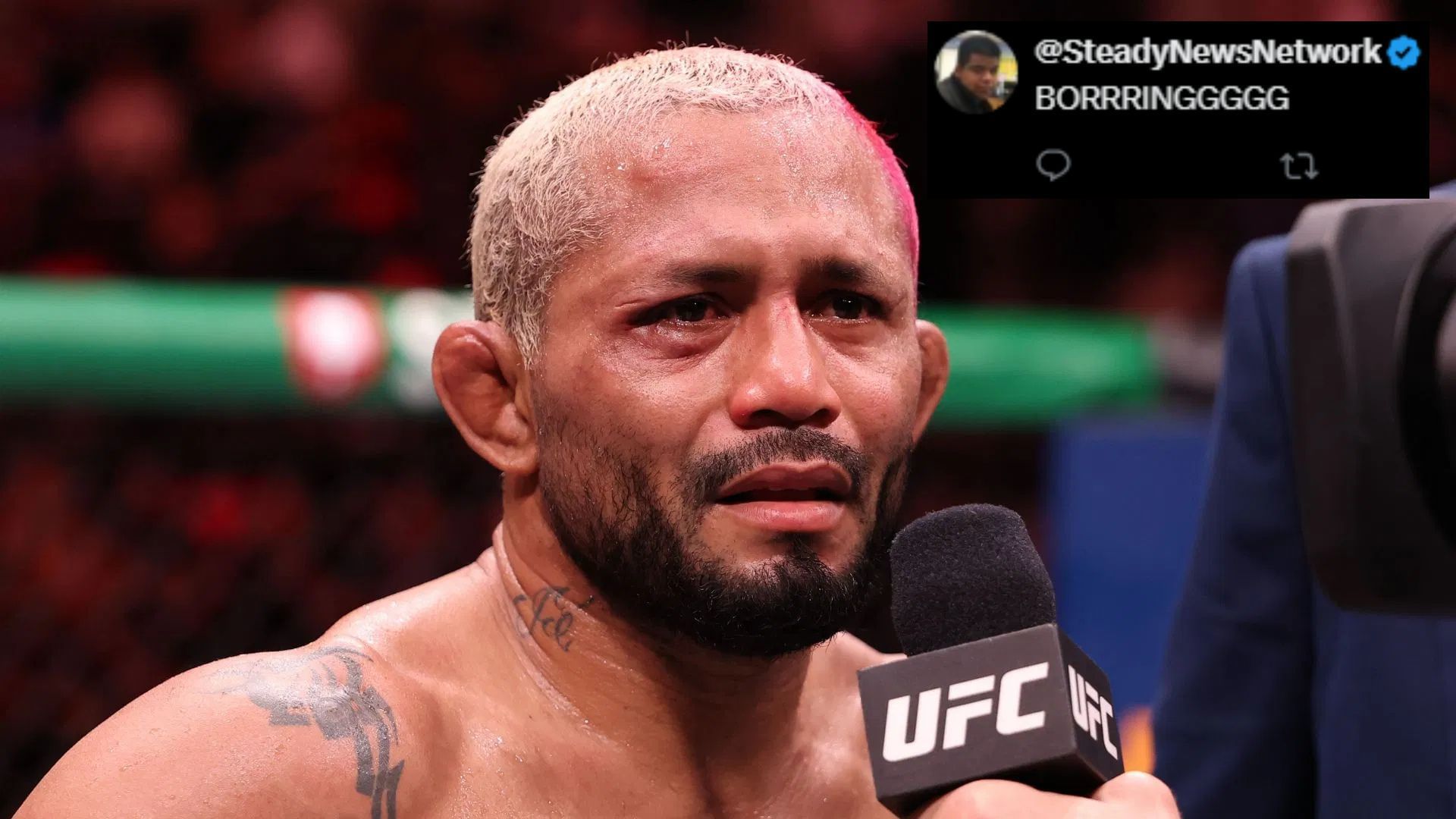  MMA world reacts as Deiveson Figueiredo gets his hand raised at UFC Rio. [Image courtesy: Getty Images]