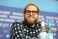 Jonah Hill attends the "Mid 90's" press conference during the 69th Berlinale International Film Festival Berlin (Photo by Matthias Nareyek/Getty Images)