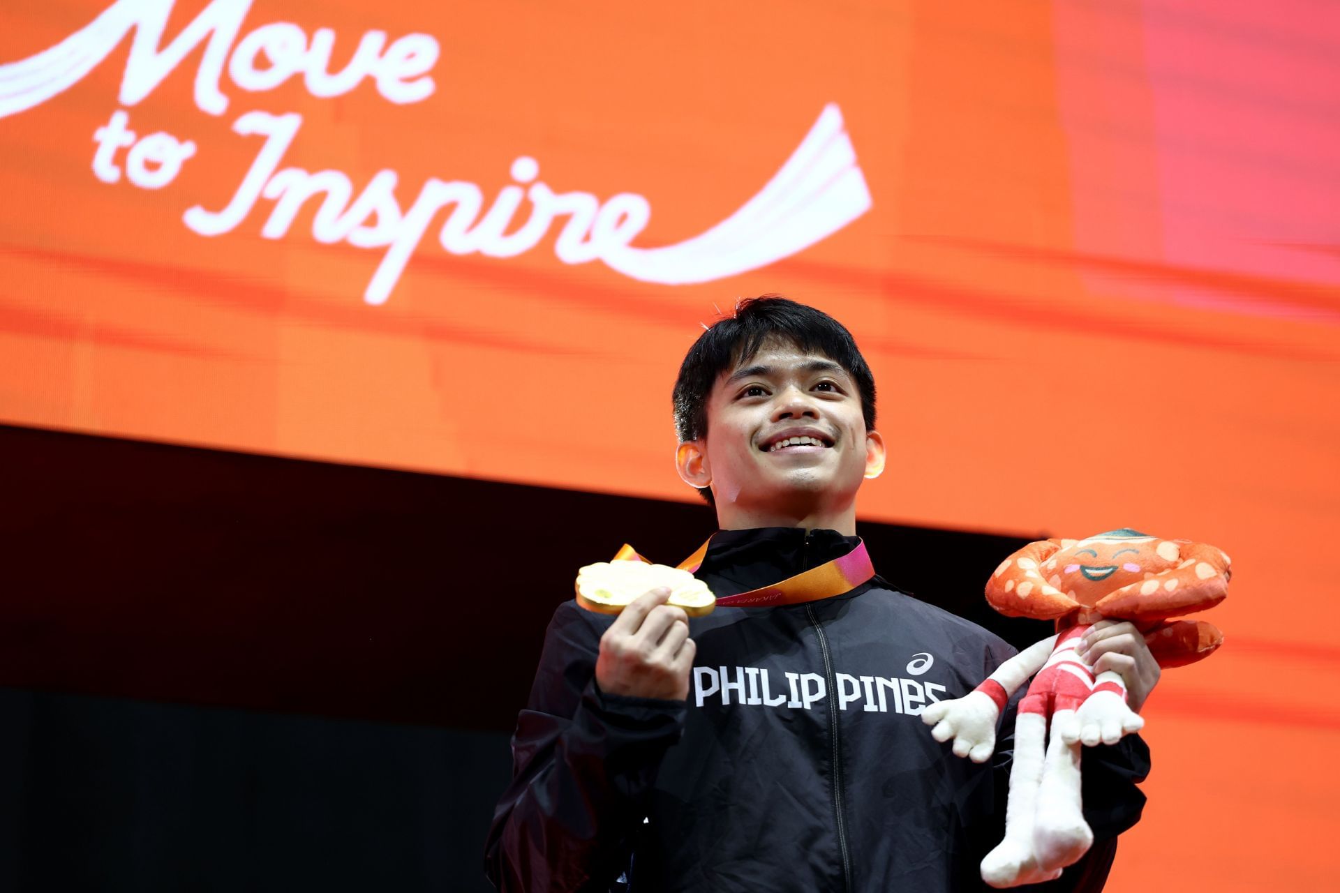 Carlos Yulo at the World Championships 2025 [Image Source : Getty] 