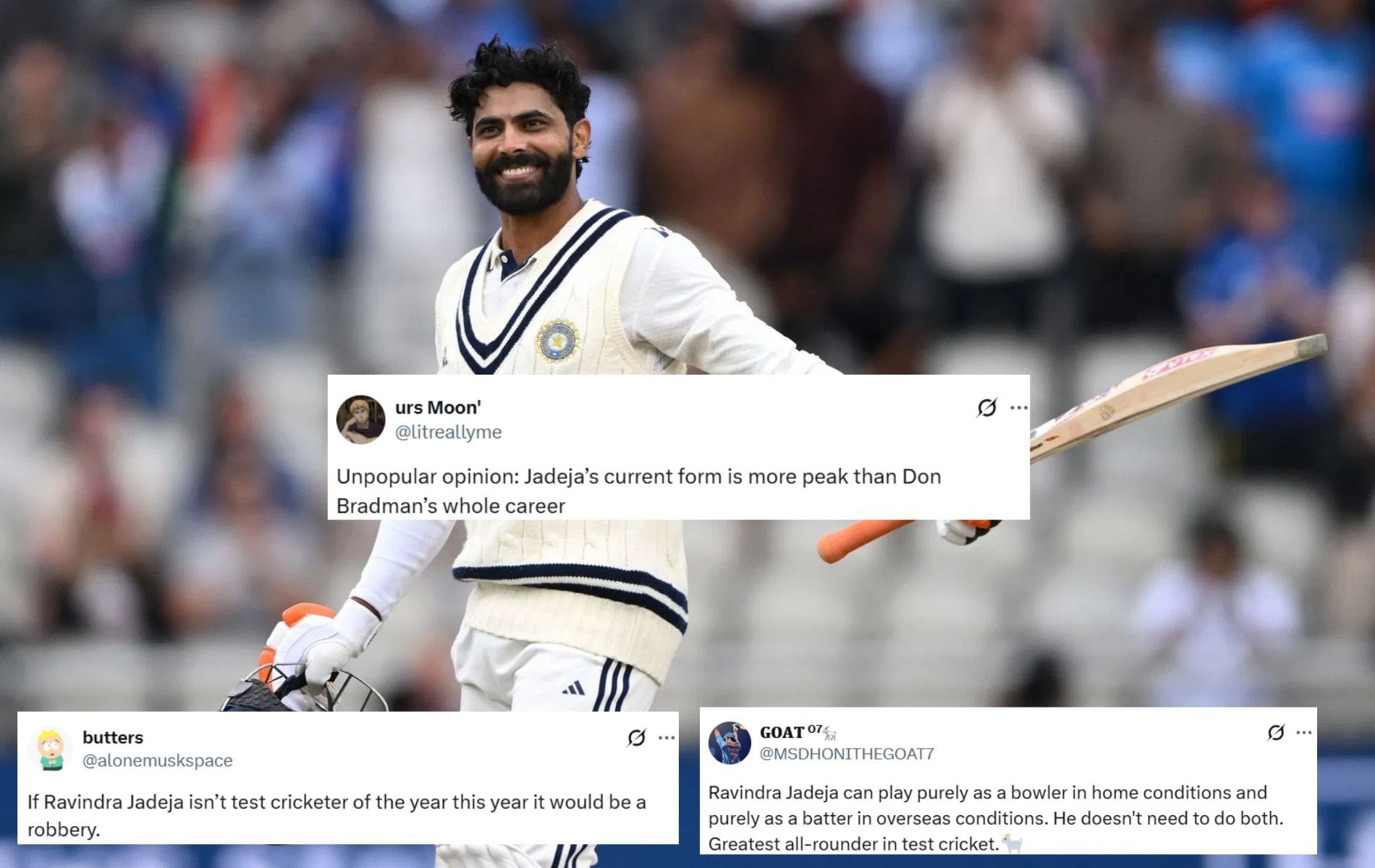 [Image credit: Getty, @litreallyme, @alonemuskspace, @MSDHONITHEGOAT7 X handles]