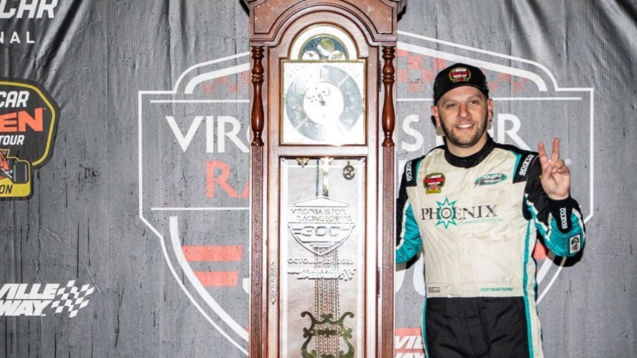 NASCAR Whelen Modified Tour race at Martinsville (Source: X/@NASCARRegional) 
