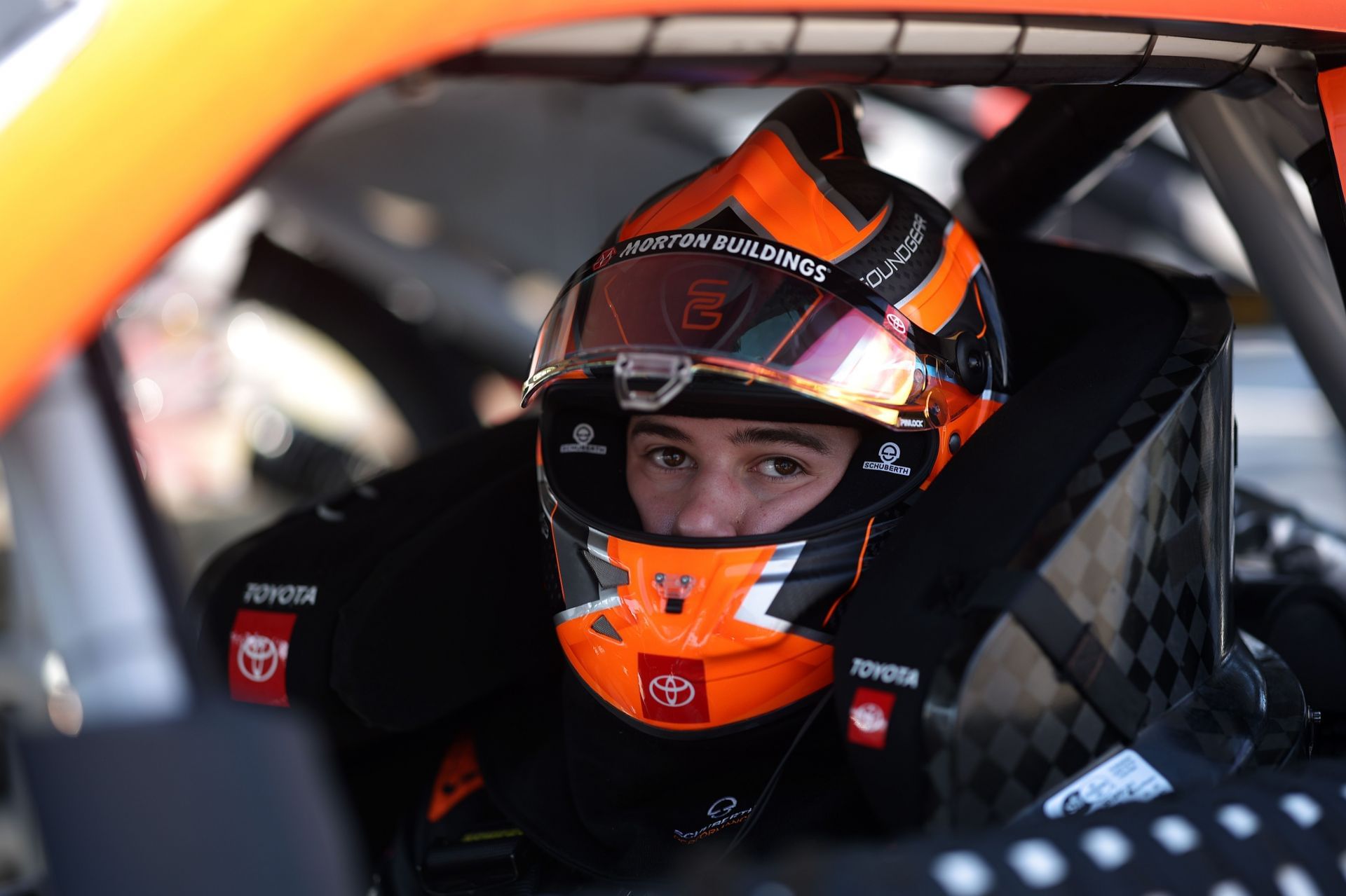 William Sawalich (18) United Rentals 250 at Talladega Superspeedway. Source: Getty