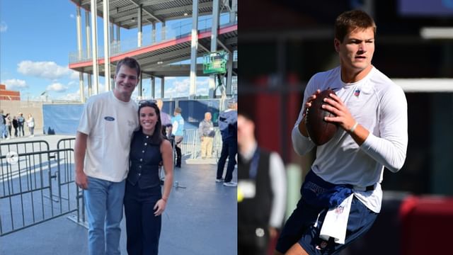 WATCH: High school romantic video of Drake Maye in Alabama jersey with wife  Ann Michael goes viral