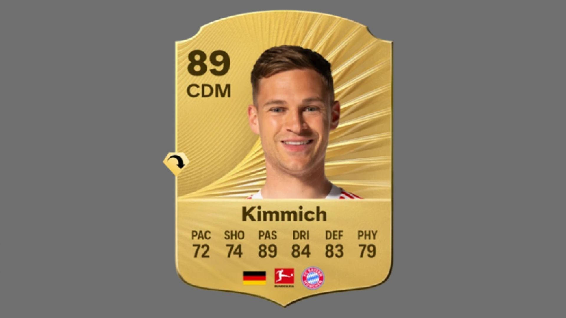 Kimmich is a top player in EA FC 26 (Image via EA Sports)