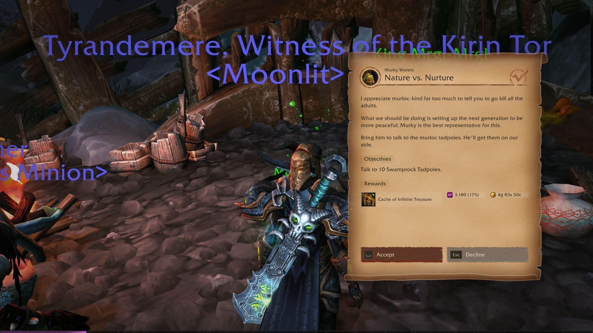 WoW Legion Remix Nature vs Nurture