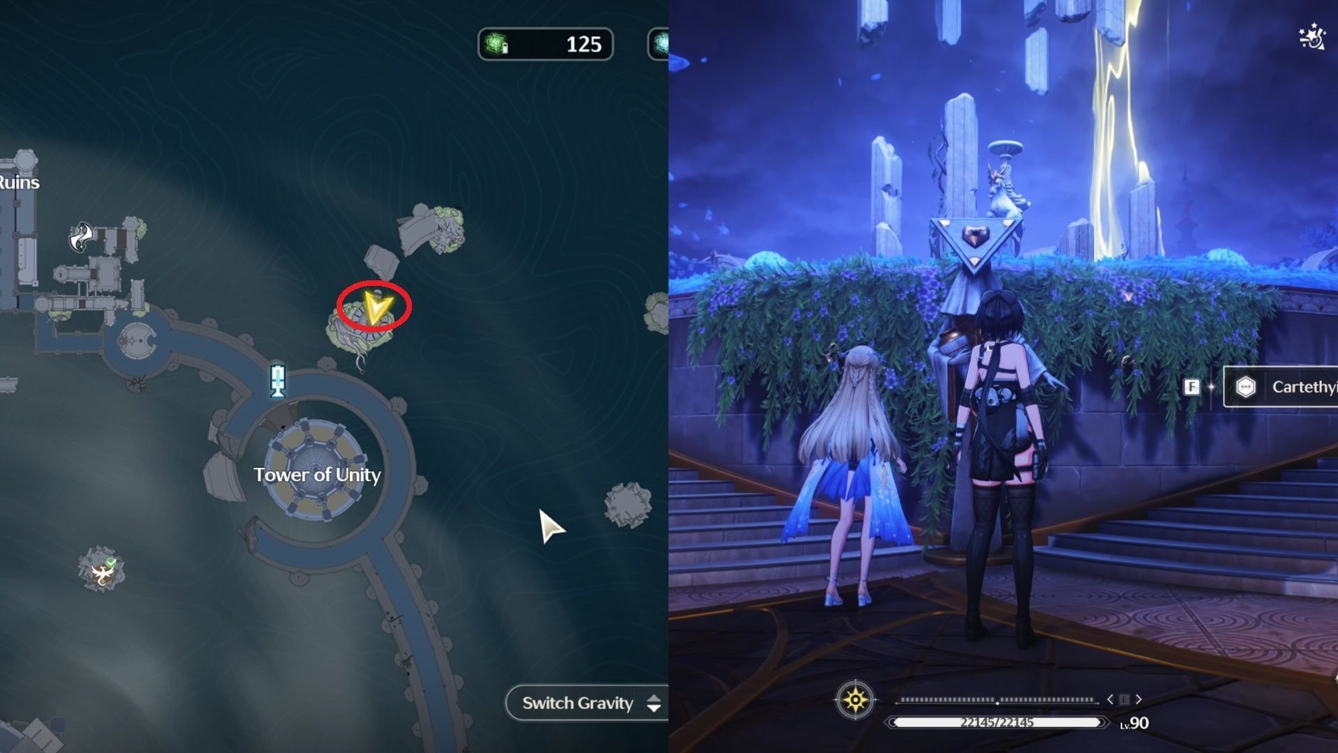 Cartethyia near Tower of Unity (Image via Kuro Games)