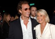 Matthew McConaughey and mother Kay McConaughey (Image via Getty)