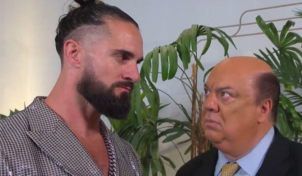 Seth Rollins and Paul Heyman on RAW. [Image credits: WWE on X]