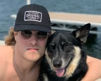 "Life can hit ya hard at any moment": Canucks' Brock Boeser shares heartfelt message mourning his dog Coolie