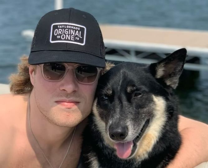 "Life can hit ya hard at any moment": Canucks' Brock Boeser shares heartfelt message mourning his dog Coolie