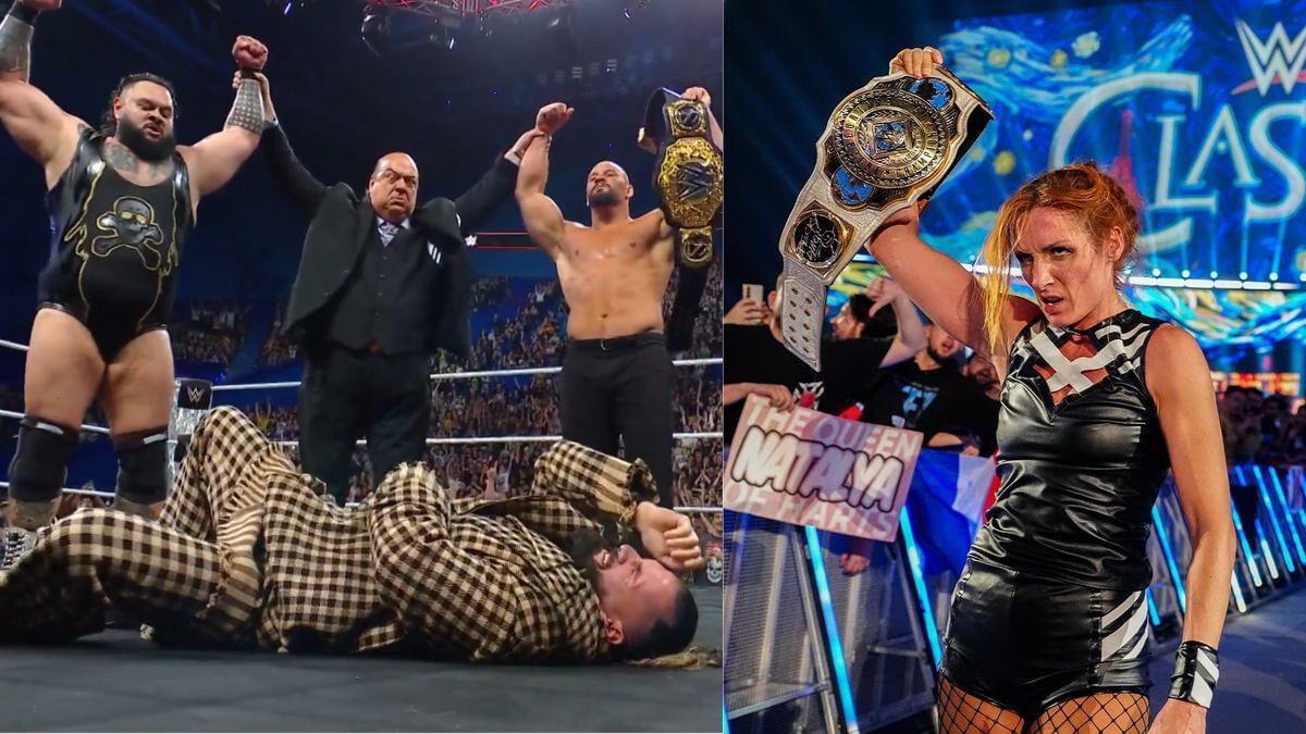 The Vision has turned on Seth Rollins! [Images via WWE on X &amp; WWE.com]