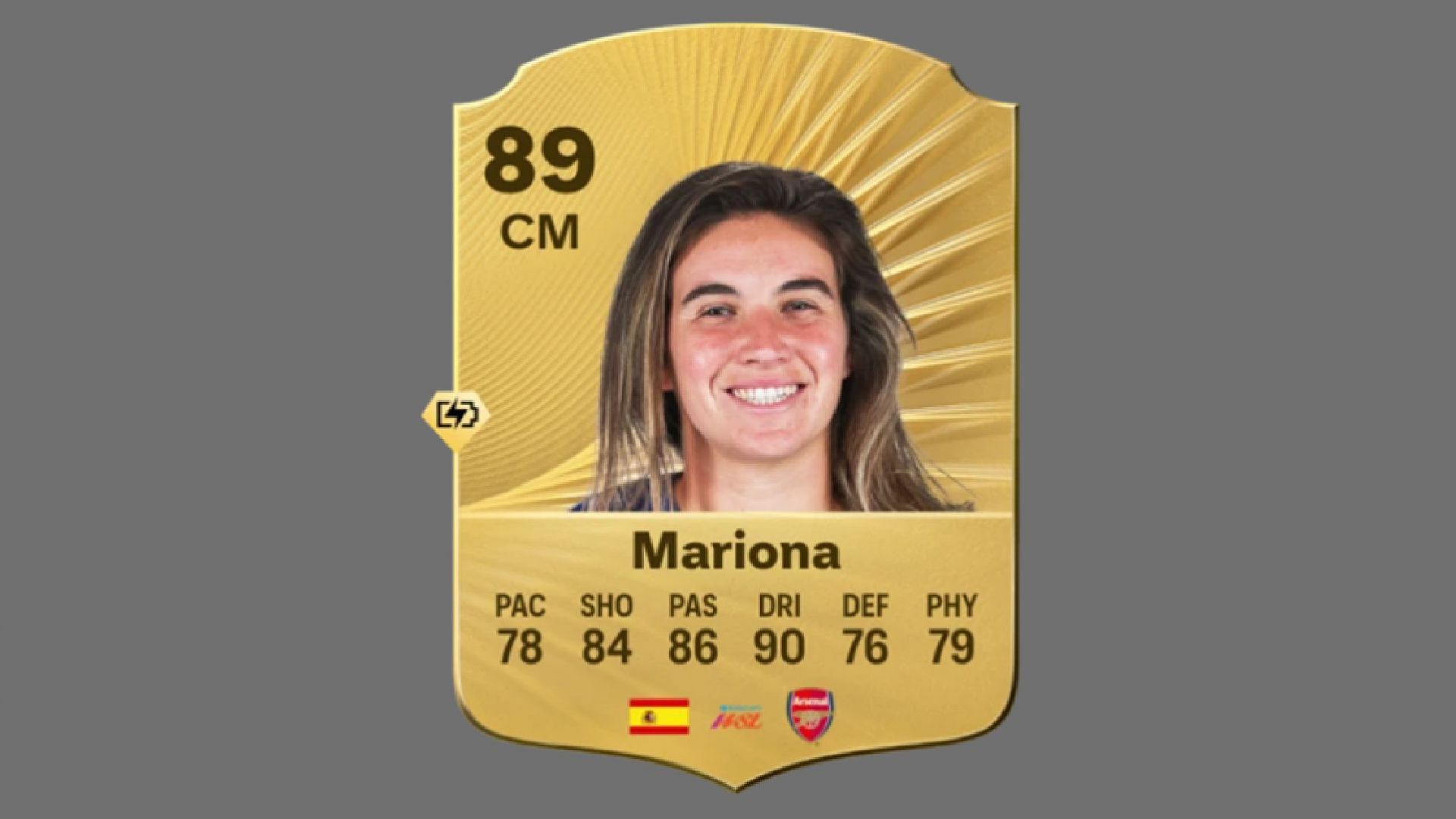 Mariona is a great pick when looking for the best players with Incisive Pass PlayStyles in FC 26 (Image via EA Sports)