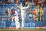 Ravindra Jadeja finished Day 2 with figures of 14-3-37-3.