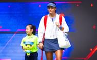 Raducanu at the 2025 Wuhan Open - Day 4 - Source: Getty