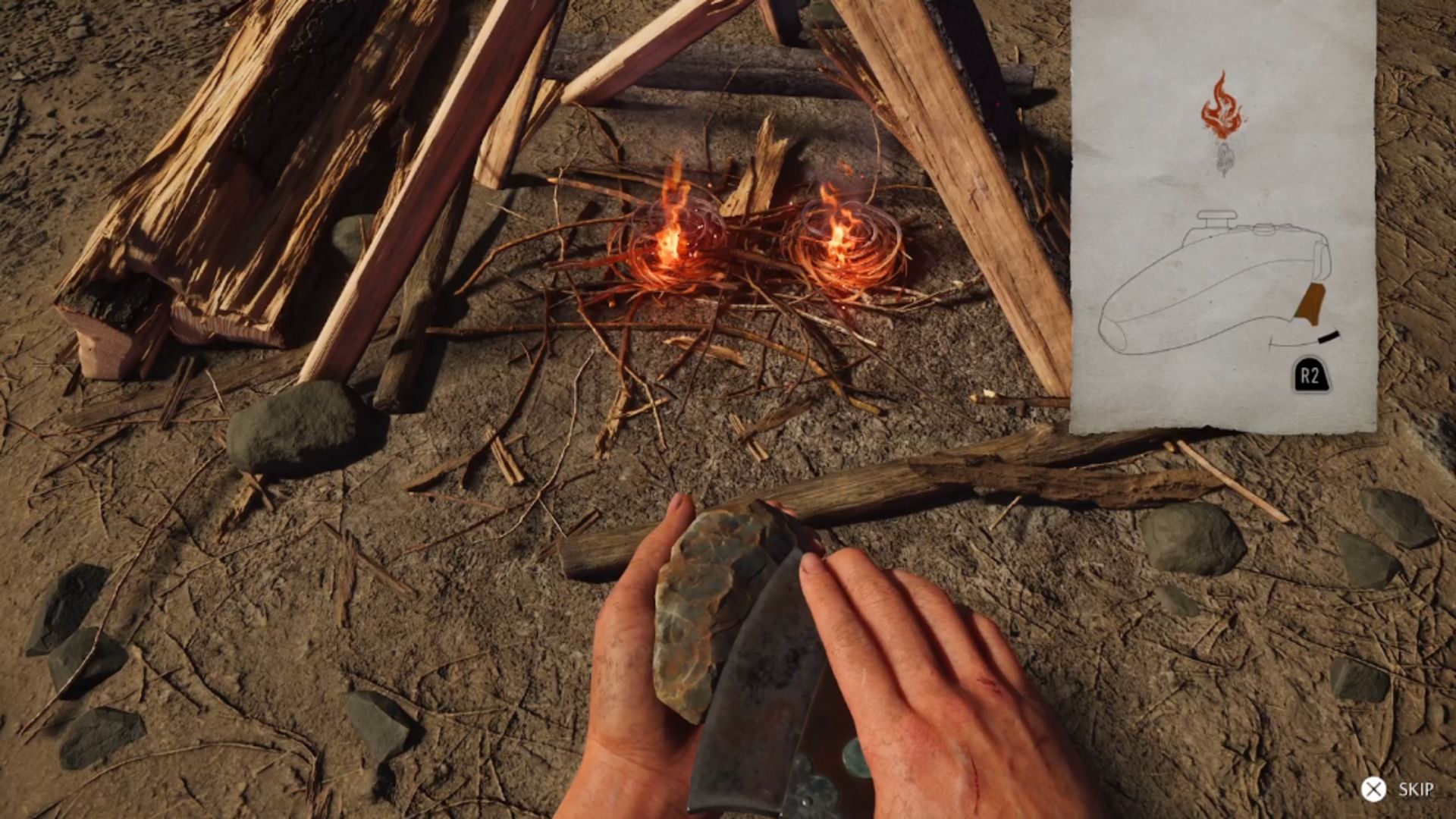 Building and managing camps in Ghost of Yotei (Image via Sucker Punch)
