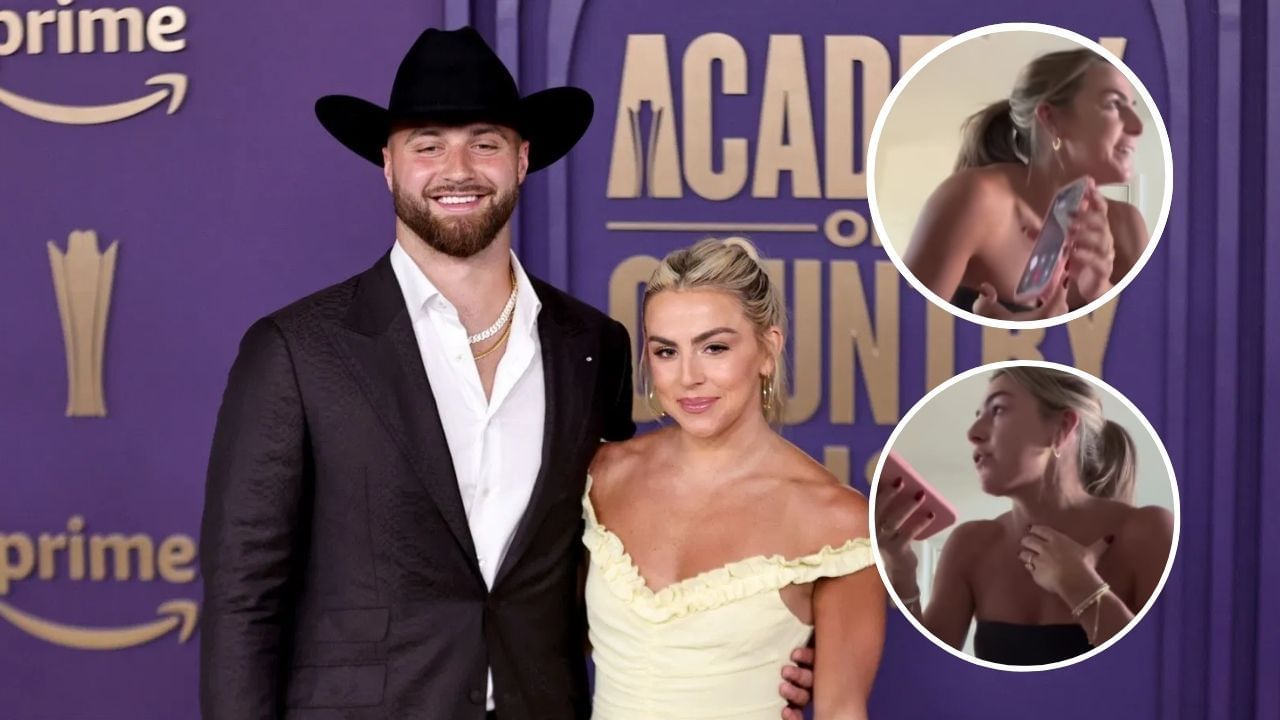 Jake Ferguson &amp; fianc&eacute;e Haley Cavinder pull hilarious prank on Cowboys TE