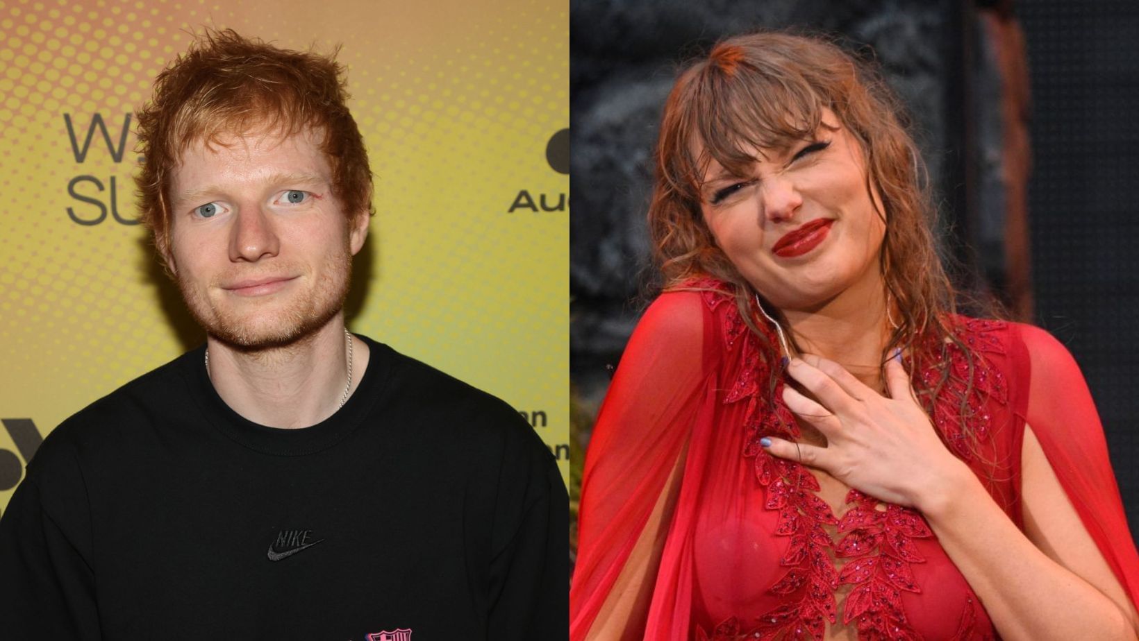 Taylor Swift gives clear verdict on Ed Sheeran performing at her wedding with Travis Kelce (Image Credit: GETTY)