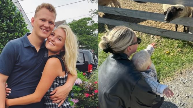Brady Tkachuk pens sweet birthday message for wife & "best mom" Emma; sister Taryn chimes in to wish "sista"