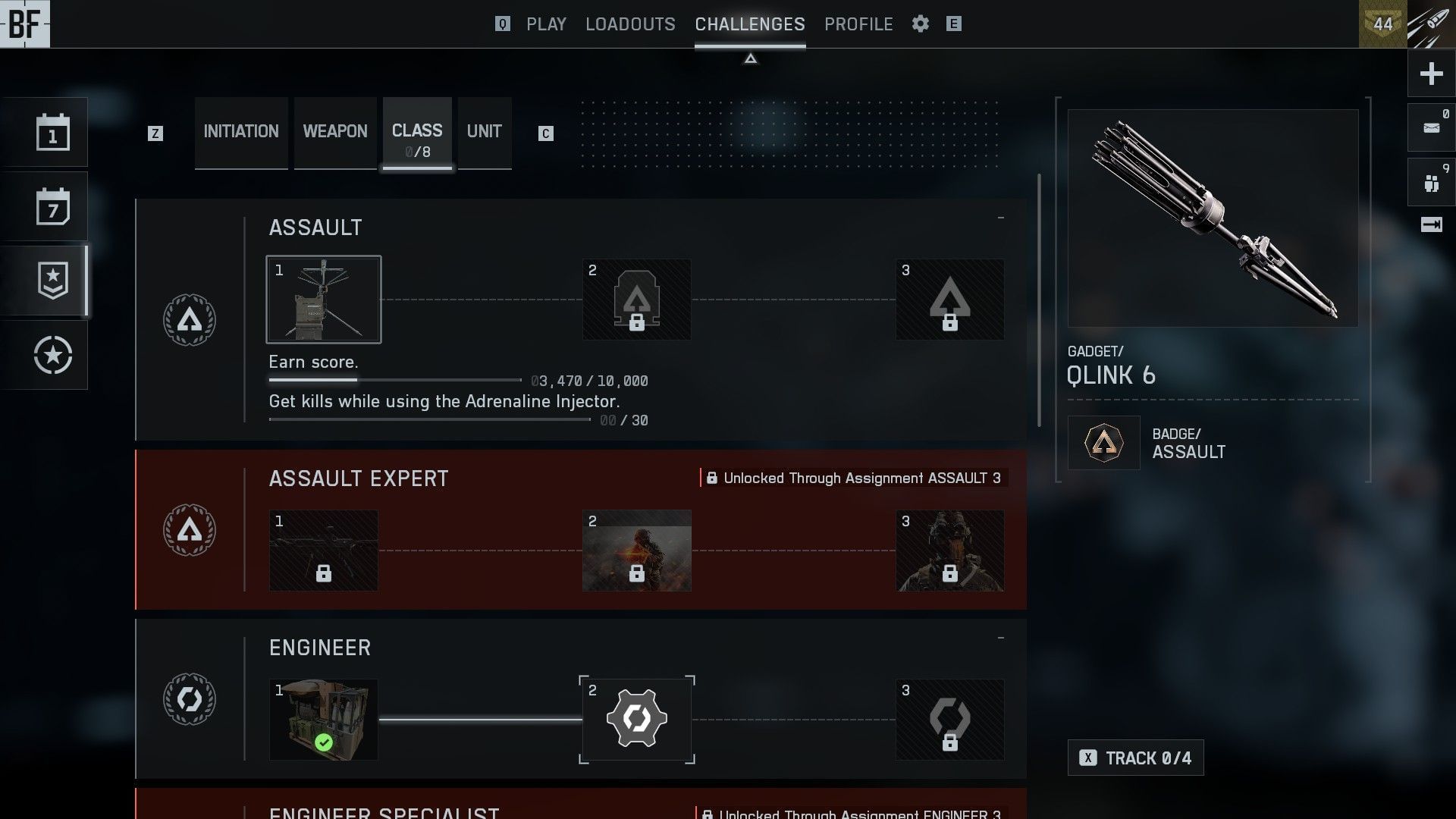 Assault class Adrenaln Injector Kills in Battlefield 6 (Image via EA)