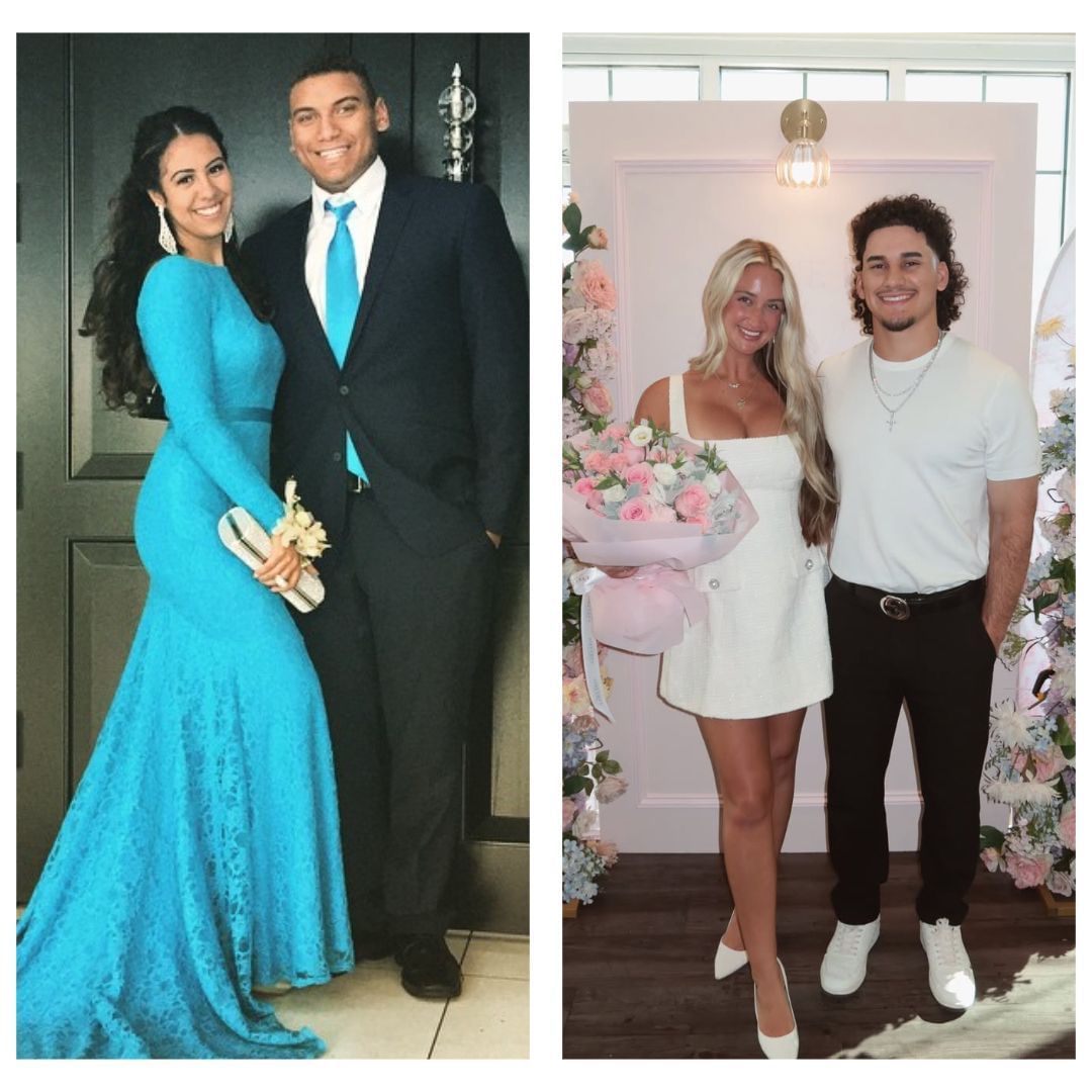"Stunning" - Josh Naylor's wife Chantel reacts to Alek Thomas' fiancee Kailey McCaffrey's romantic photoshoot