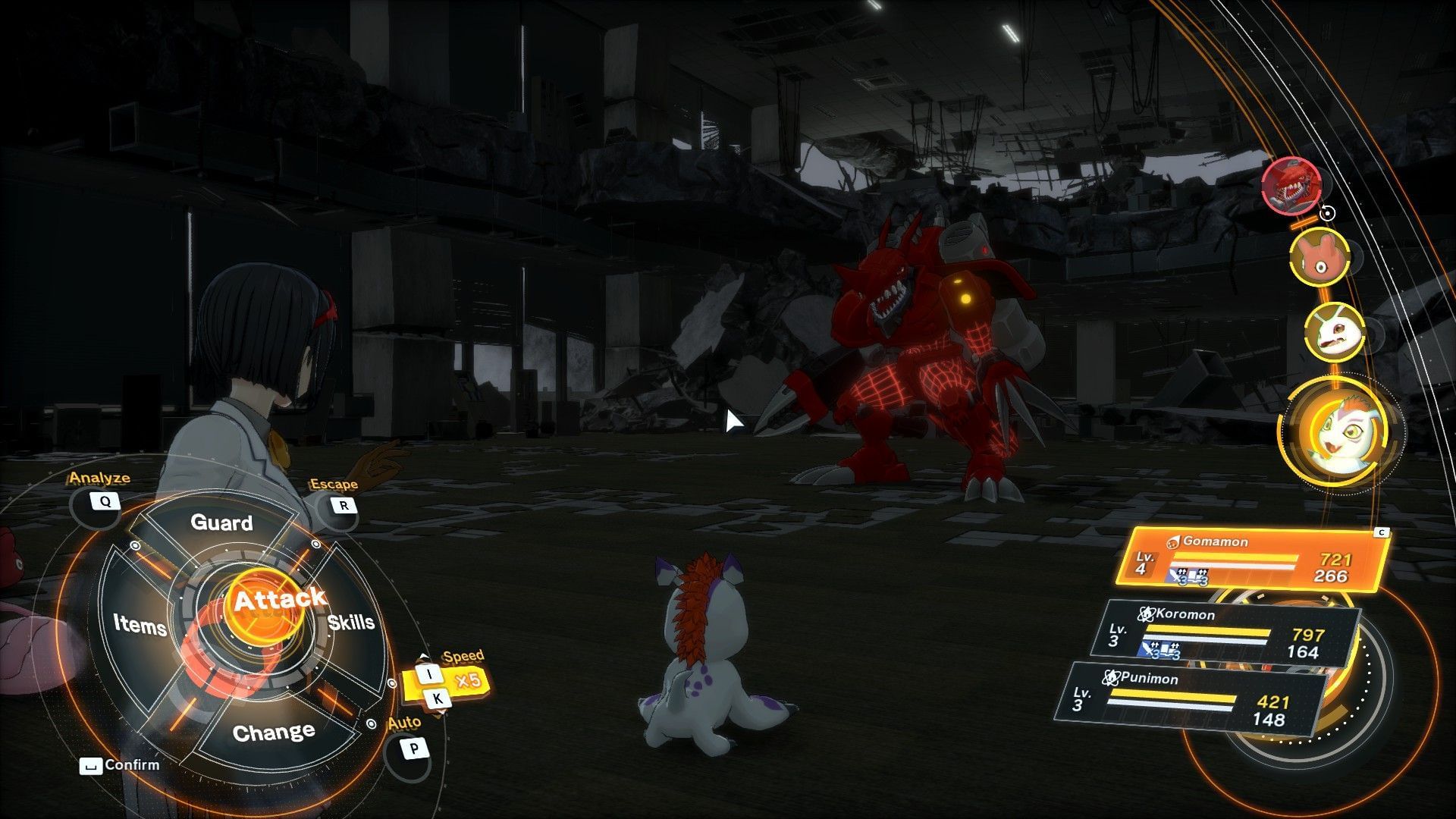 Chaosdramon in Digimon Story Time Stranger