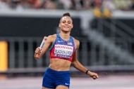 Sydney McLaughlin-Levrone competes on Day 9 - World Athletics Championships Tokyo 2025 - Source: Getty