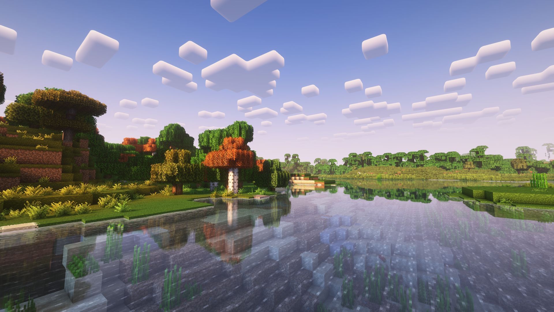 The Minecraft Stay True texture pack adds a stunning visual overhaul while retaining the default aesthetics (Image via Sportskeeda Gaming || Mojang Studios/haimcyfly)