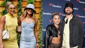 WATCH: Jake Ferguson's fiancée Haley Cavinder shows twin Hanna clocking in on her maid of honor duties weeks before her big day